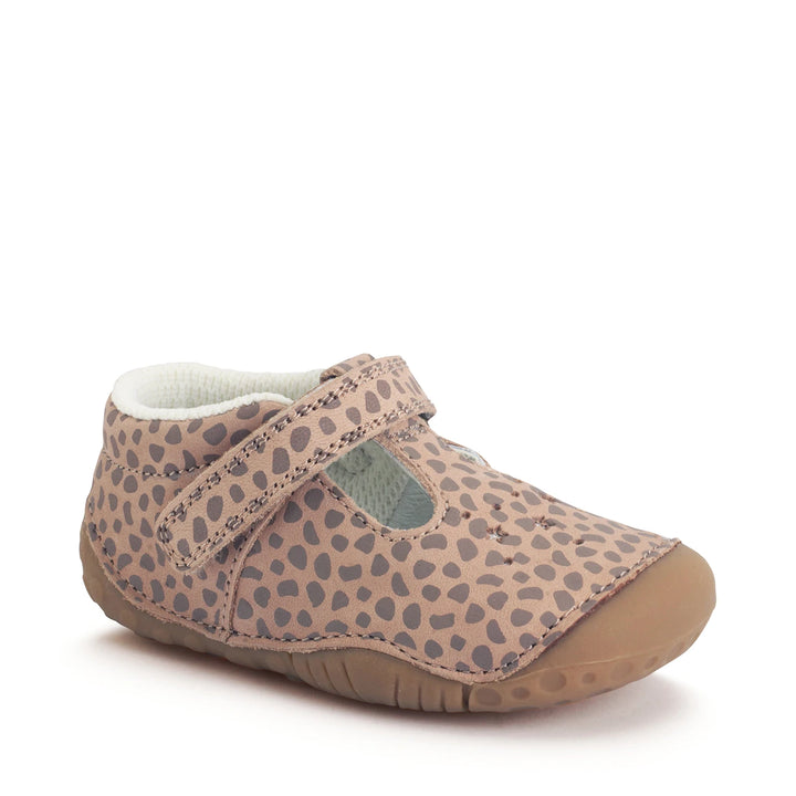StartRite: Tumble Taupe / Nubuck Splash (Animal Print)