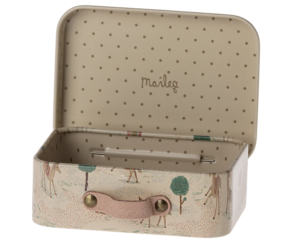Maileg: Suitcase, Micro - Des licornes - Maileg Heirloom Toys for Kids at Acorn & Pip