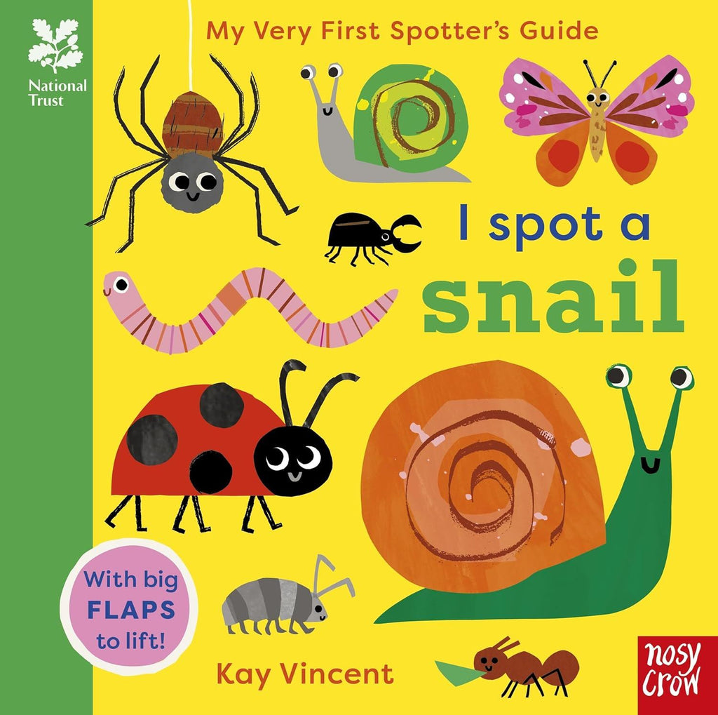 I Spot a Snail (Board) - Kids Books at Acorn & Pip