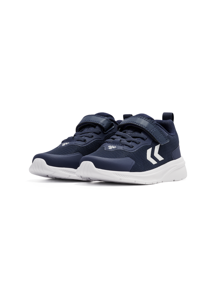 Hummel: Actus Breather Velcro Trainers - Black Iris / Navy blue