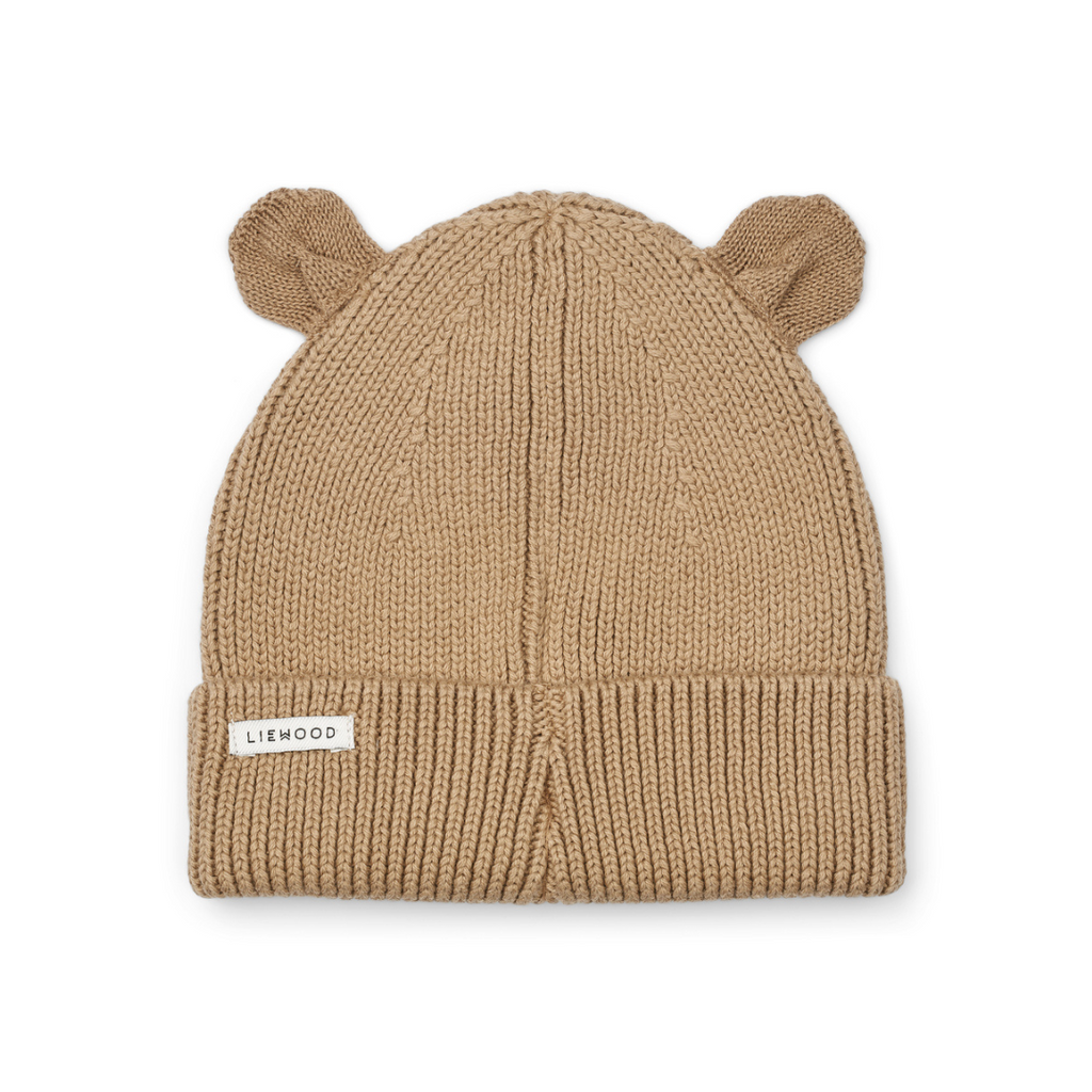 Liewood: Gina Beanie - Oat - Toddler/ Kids Outerwear AW 2023 Accessories at Acorn & Pip 