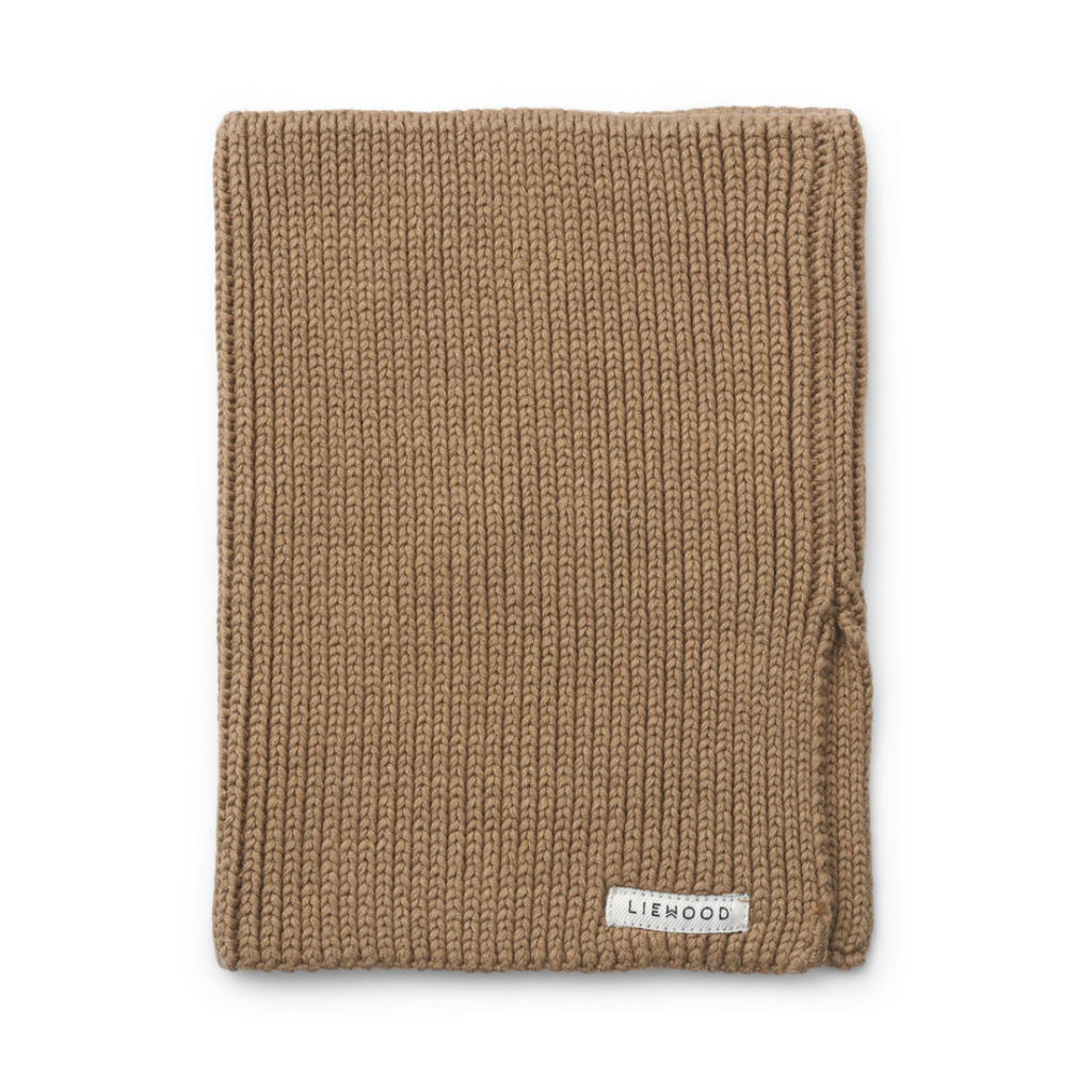 Liewood: Mathias Neck Warmer - Oat - A/W 2023 Kids Baby Accessories at Acorn & Pip 