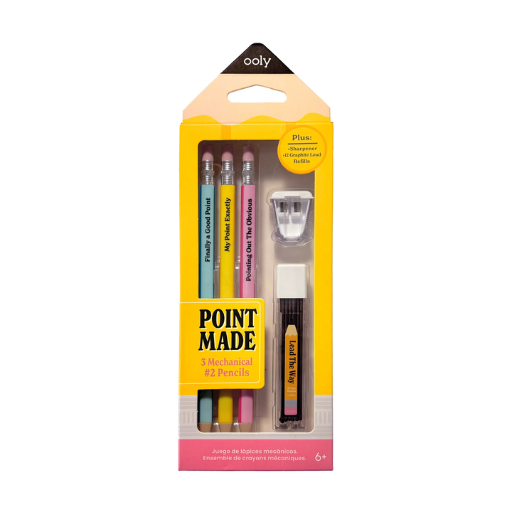 Ooly Point Made mechanical graphite pencils set of three