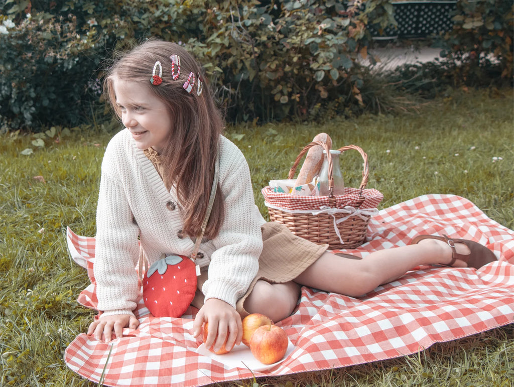 Rockahula: Jam and Cake Gingham Clips - Hair Accessories for Girls at Acorn & Pip