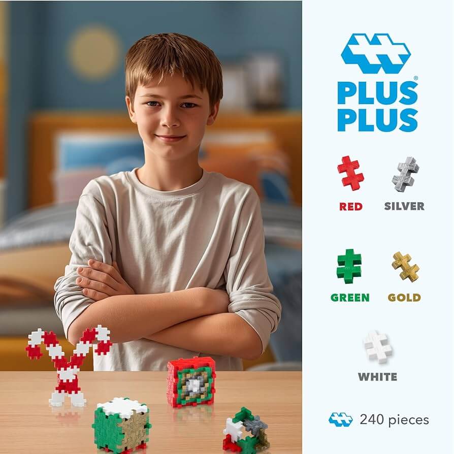 Plus-Plus building blocks for kids. The perfect gift!