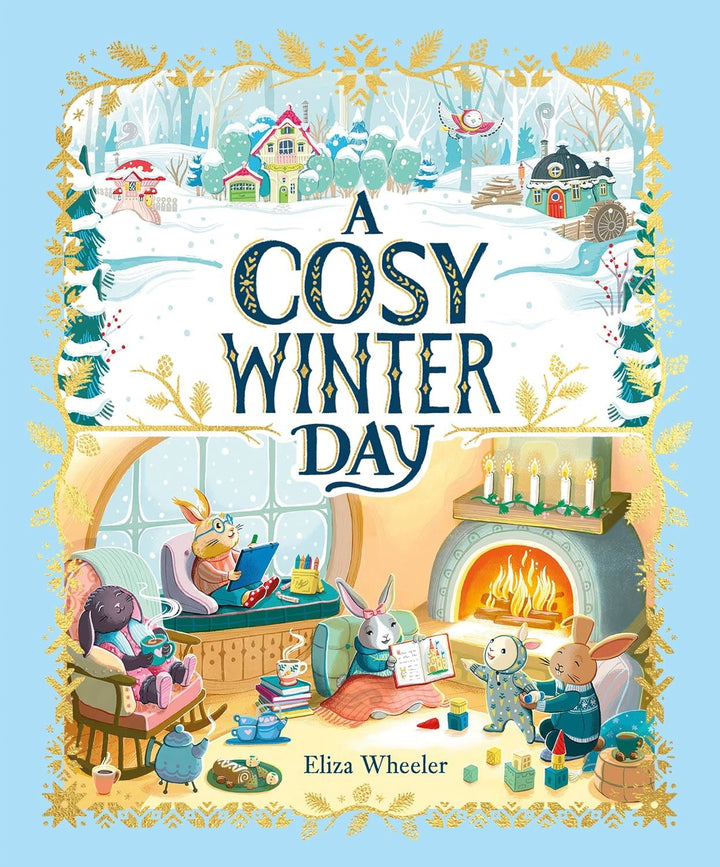 A Cosy Winter Day hardback book cover