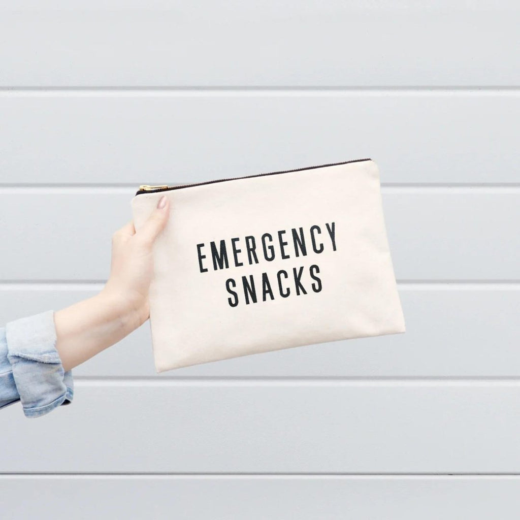 Alphabet Bags: Emergency Snacks - Canvas Pouch - Acorn & Pip_Alphabet Bags