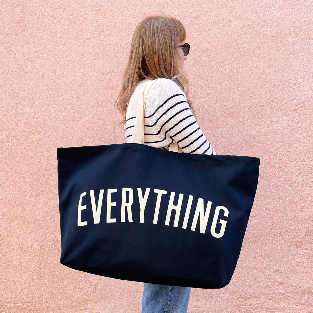 Alphabet Bags: Everything Midnight Blue REALLY Big - Acorn & Pip_Alphabet Bags