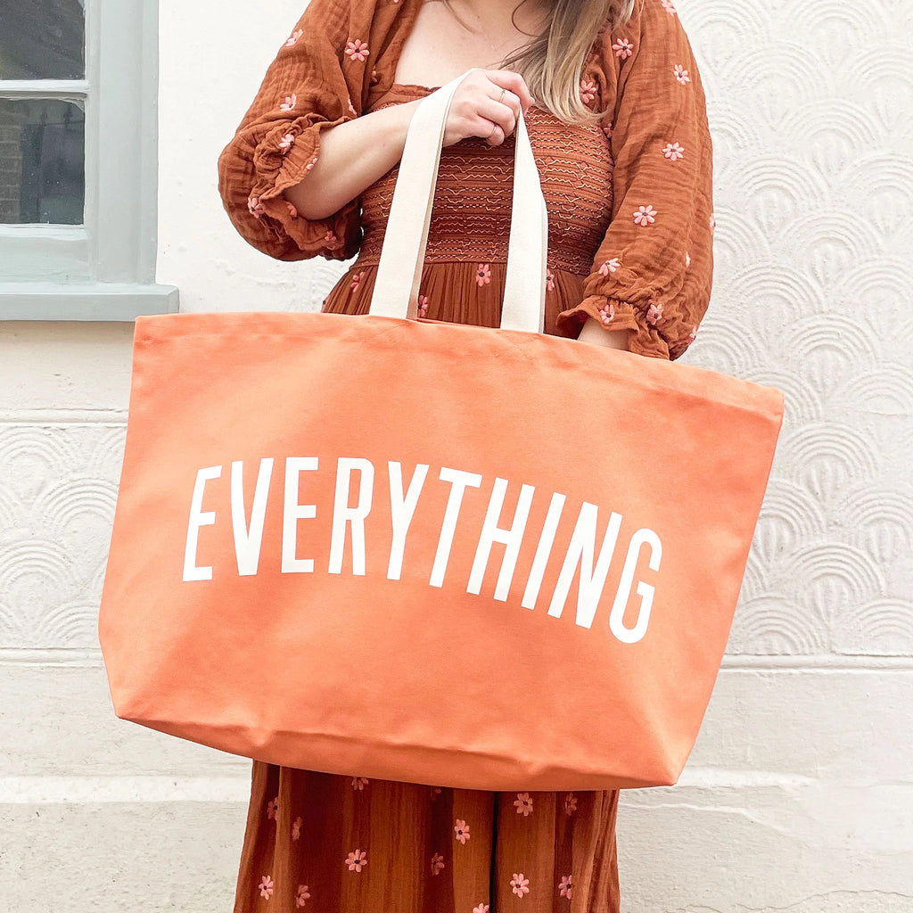 Alphabet Bags: Everything Peach REALLY Big Bag - Acorn & Pip_Alphabet Bags
