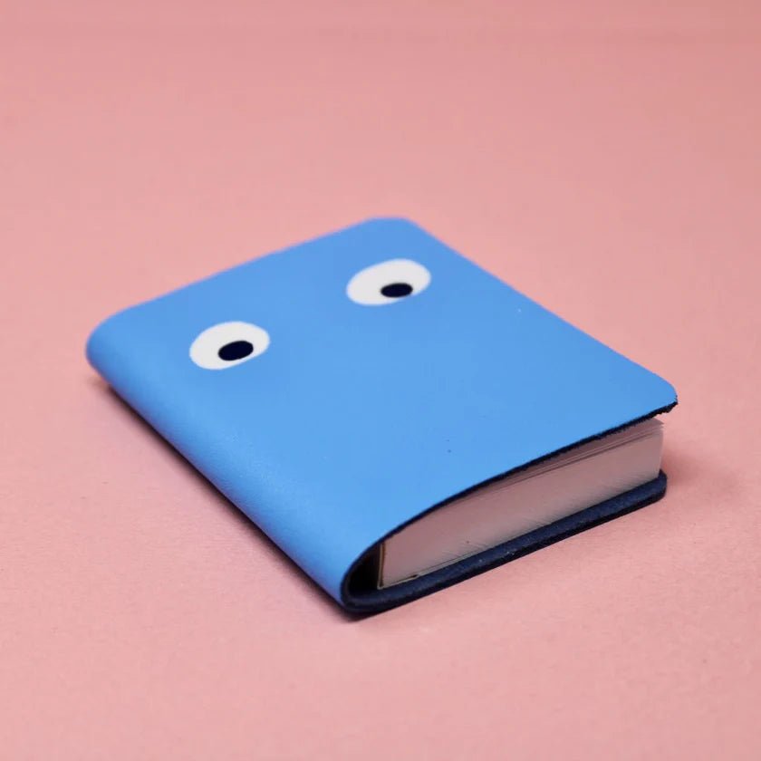 Ark Colour Design: Googly Eye Mini Notebook - Cornflower Blue - Acorn & Pip_Ark Colour Design