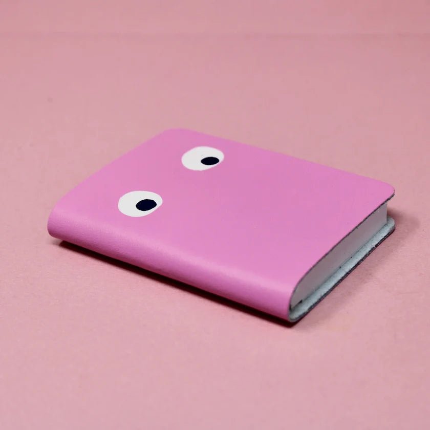 Ark Colour Design: Googly Eye Mini Notebook - Hot Pink - Acorn & Pip_Ark Colour Design