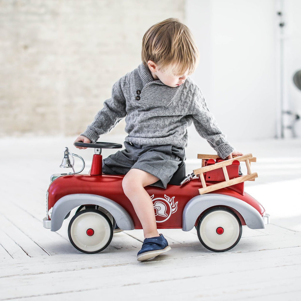 Baghera: Speedster Fireman Ride - On - Acorn & Pip_Baghera