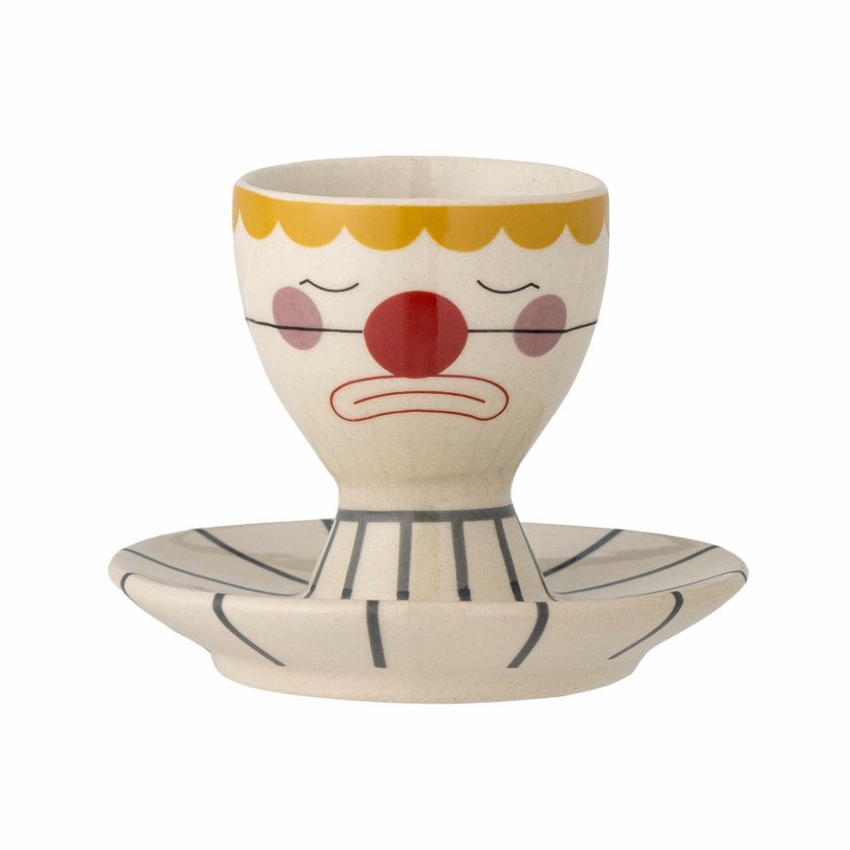 Bloomingville: Fizbo Kids Egg Cup - Stoneware - Acorn & Pip_Bloomingville