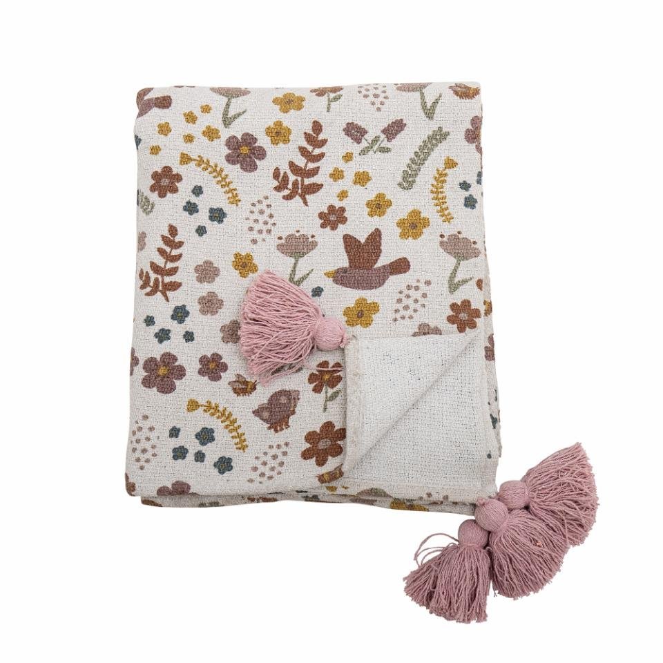 Bloomingville: Kristine Kids Throw / Blanket - Nature - Acorn & Pip_Bloomingville