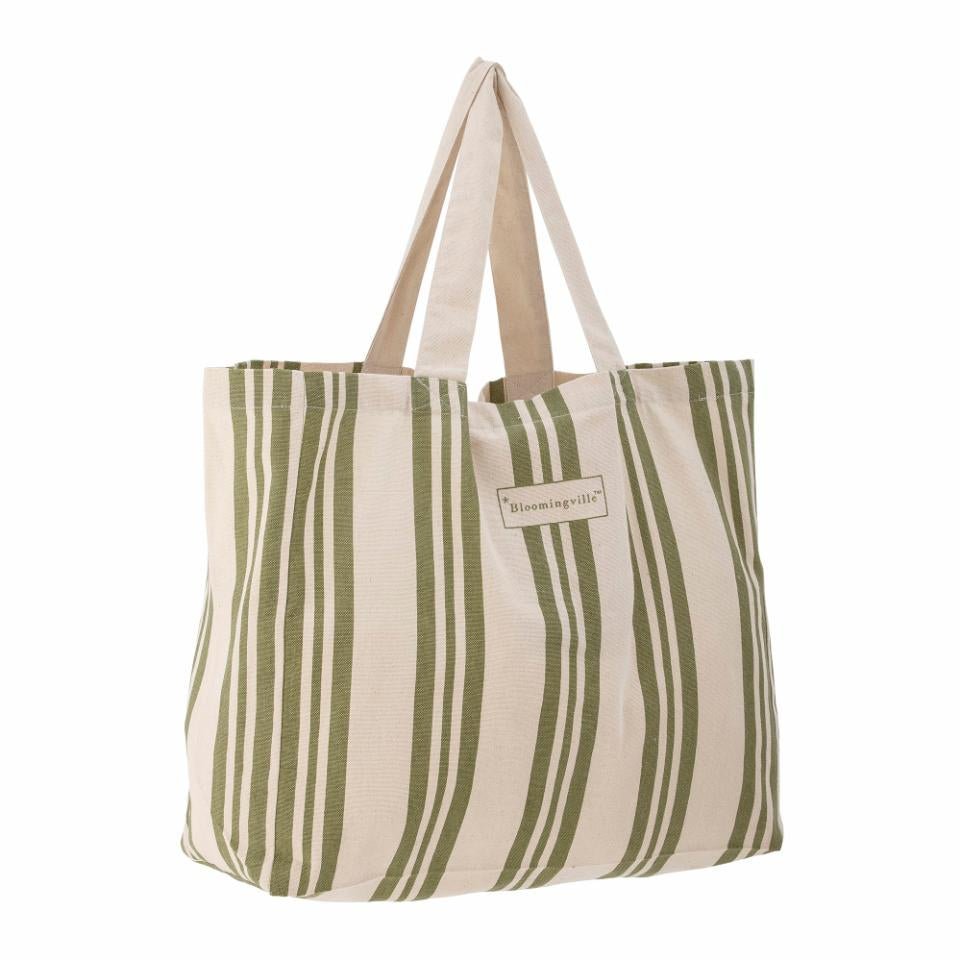 Bloomingville: Trina Shopping Bag, Green - Acorn & Pip_Bloomingville