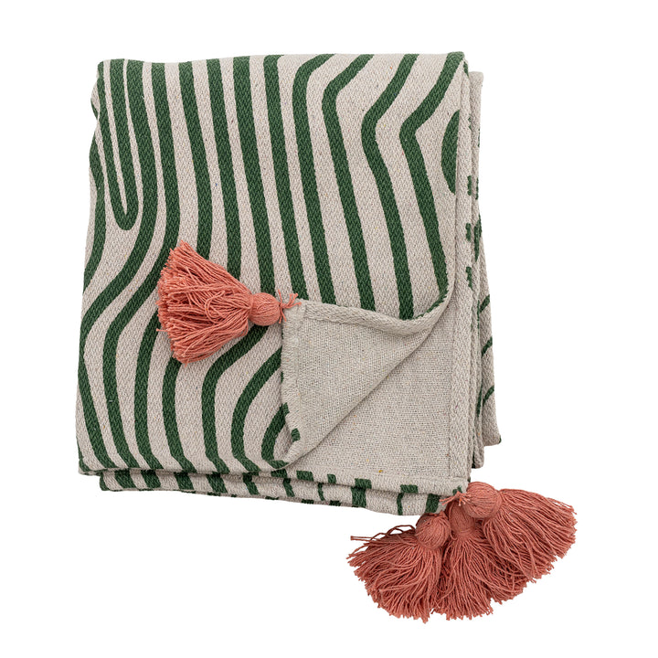 Bloomingville Woodsby Throw – Green
