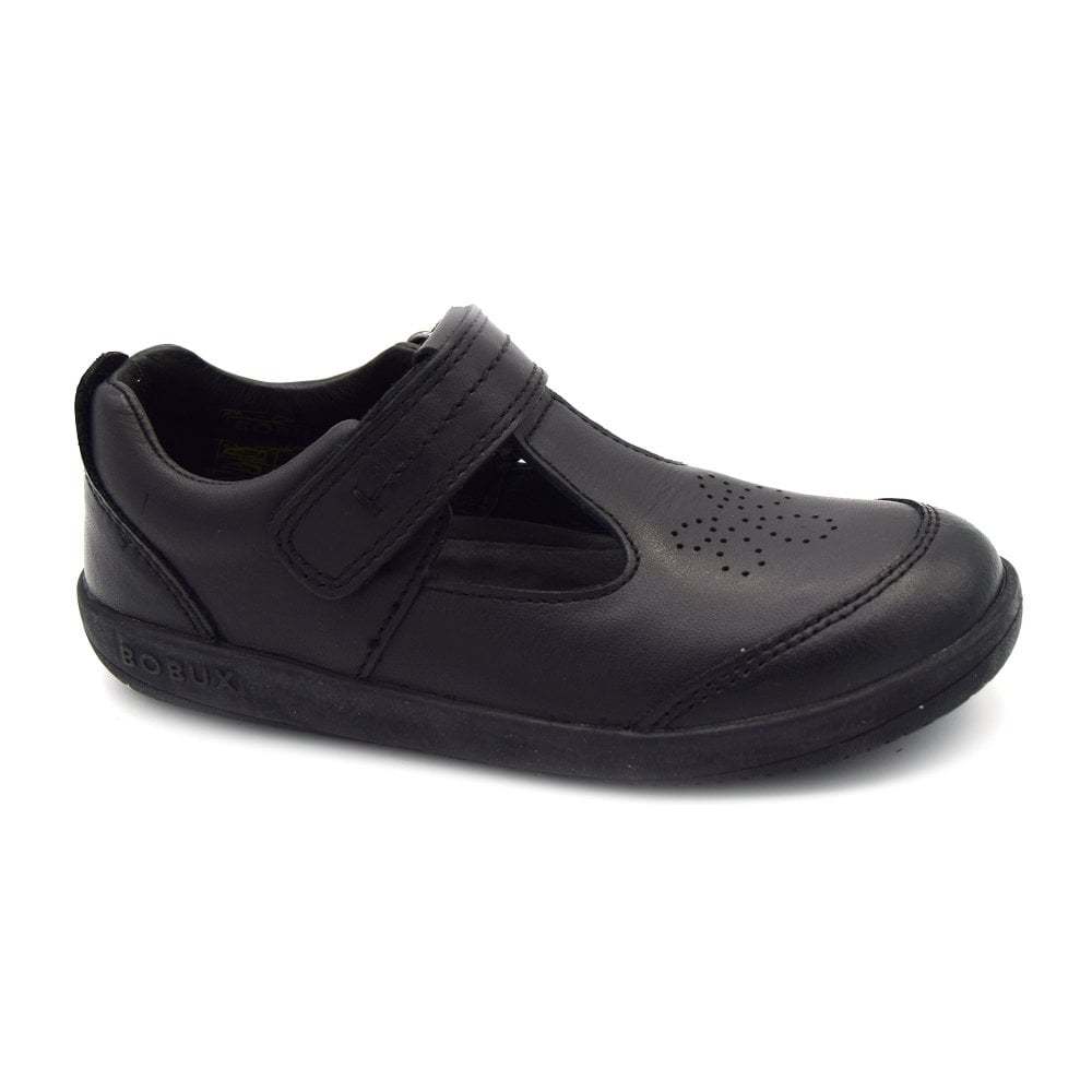 Bobux: Bubbles Girls School Shoe - Black - Acorn & Pip_Bobux