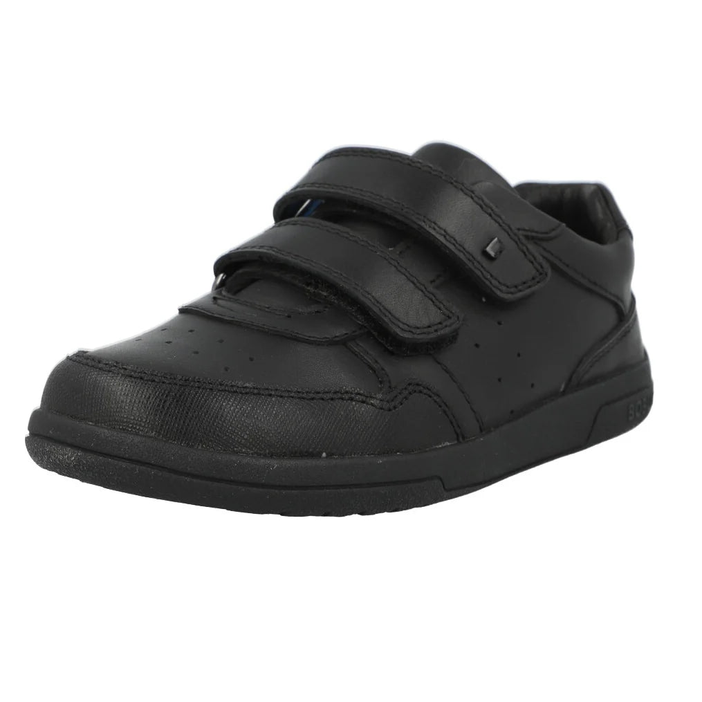 Bobux: Scoot Boys School Shoe - Black - Acorn & Pip_Bobux