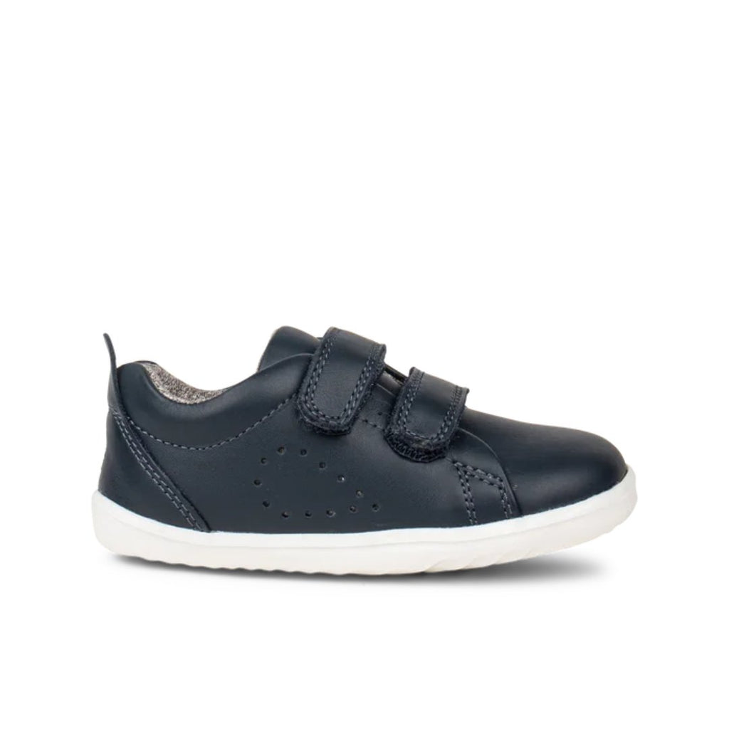 Bobux: Step - Up Grass Court Trainers - Navy - Acorn & Pip_Bobux