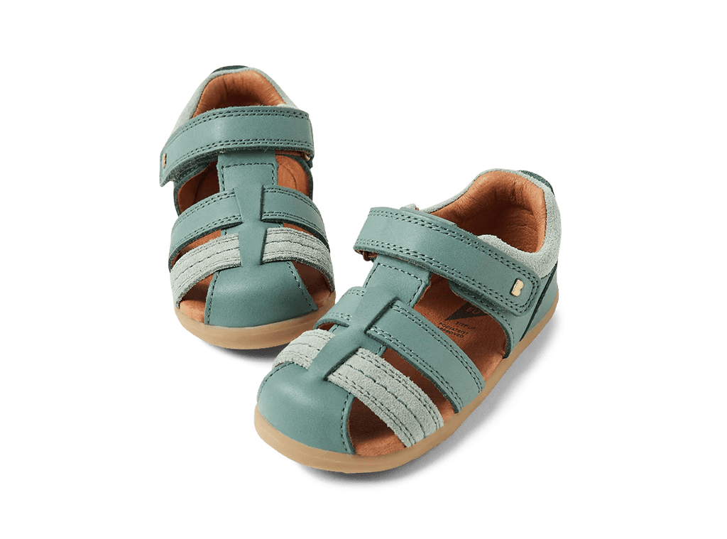 Bobux: Step - Up Roam Iceberg Green - Sandals - Acorn & Pip_Bobux