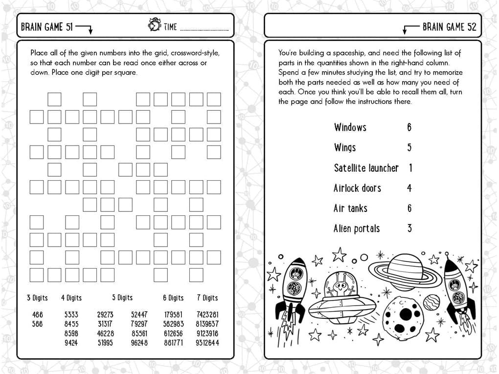 Brain Games for Clever Kids: 10 Year Olds - Acorn & Pip_Bookspeed