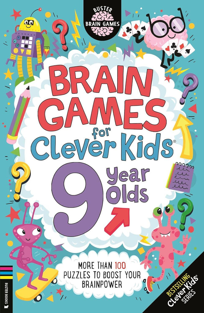 Brain Games for Clever Kids: 9 Year Olds - Acorn & Pip_Bookspeed