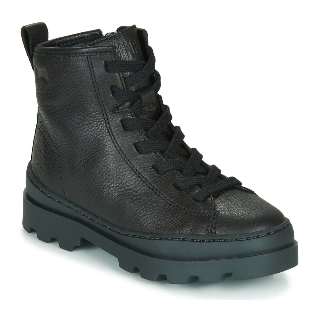 Camper: Brutus - Black Laced Boot / Obsidian - Acorn & Pip_Camper