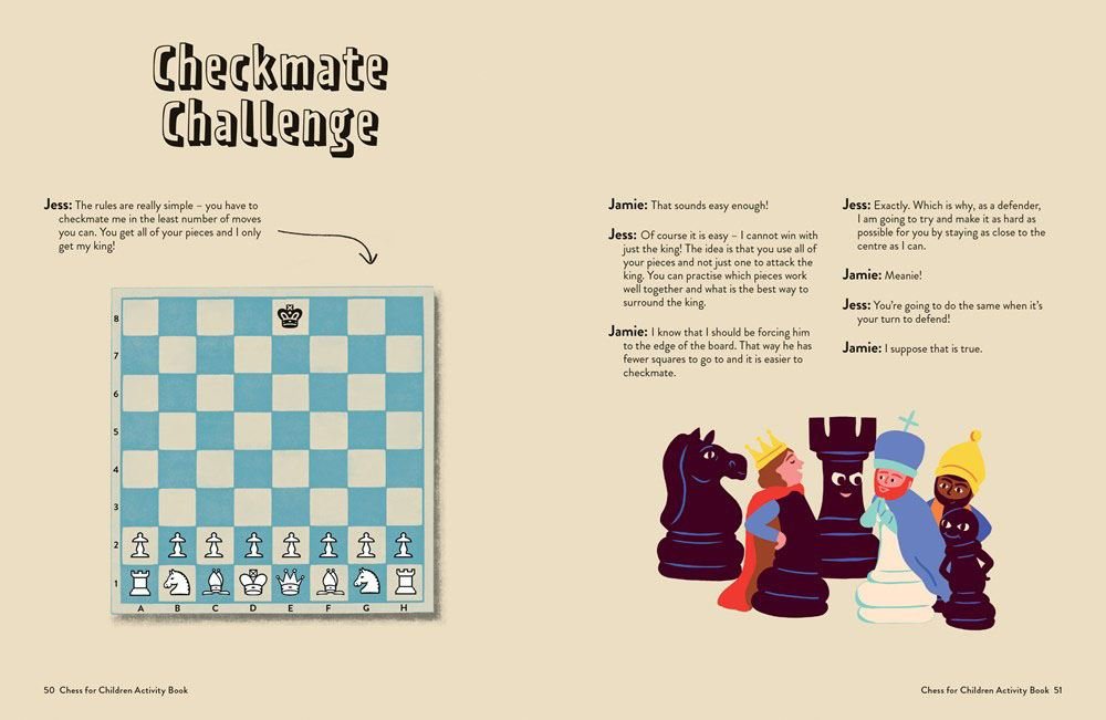 Chess for Children Activity Book (HB) - Acorn & Pip_Bookspeed