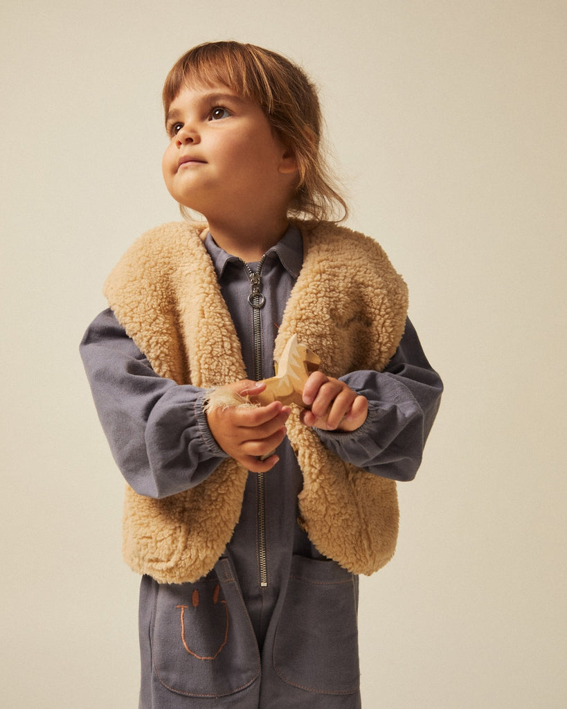 Claude & Co: Alma Borg Gilet - Sand - Acorn & Pip_Claude & Co