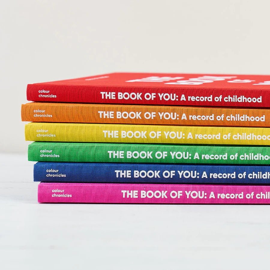 Colour Chronicles: The Book of You: A record of childhood - Red - Acorn & Pip_Colour Chronicles