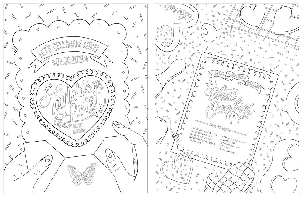 Colour in Taylor (UNOFFICIAL COLOURING/ STICKER BOOK) (PB) - Acorn & Pip_Bookspeed