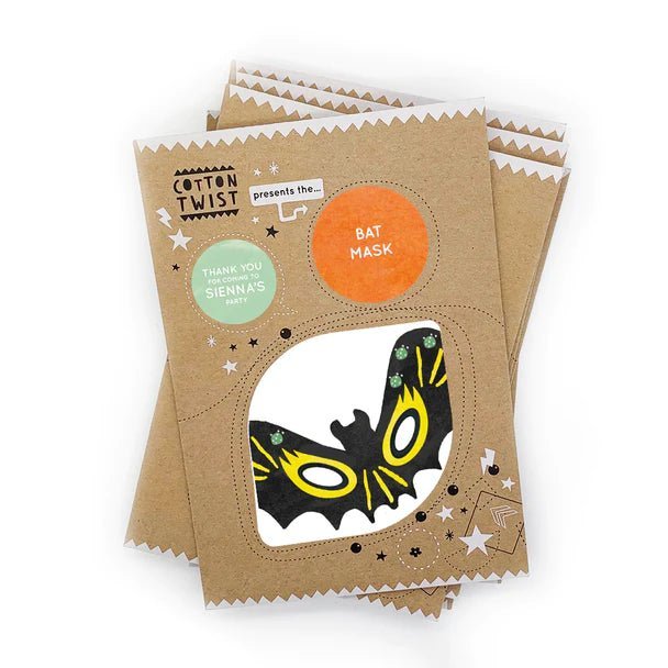 Cotton Twist: Bat Mask - Acorn & Pip_Cotton Twist