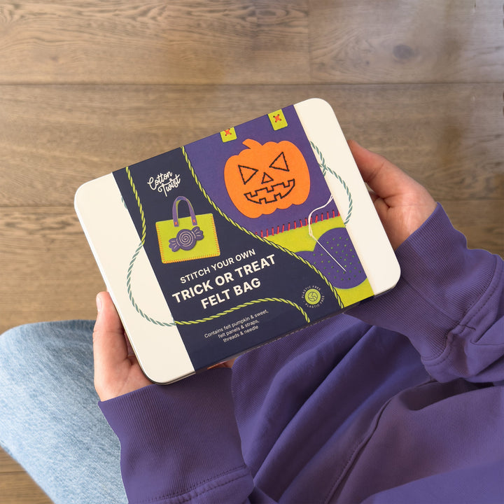 Halloween trick or treat bag kit