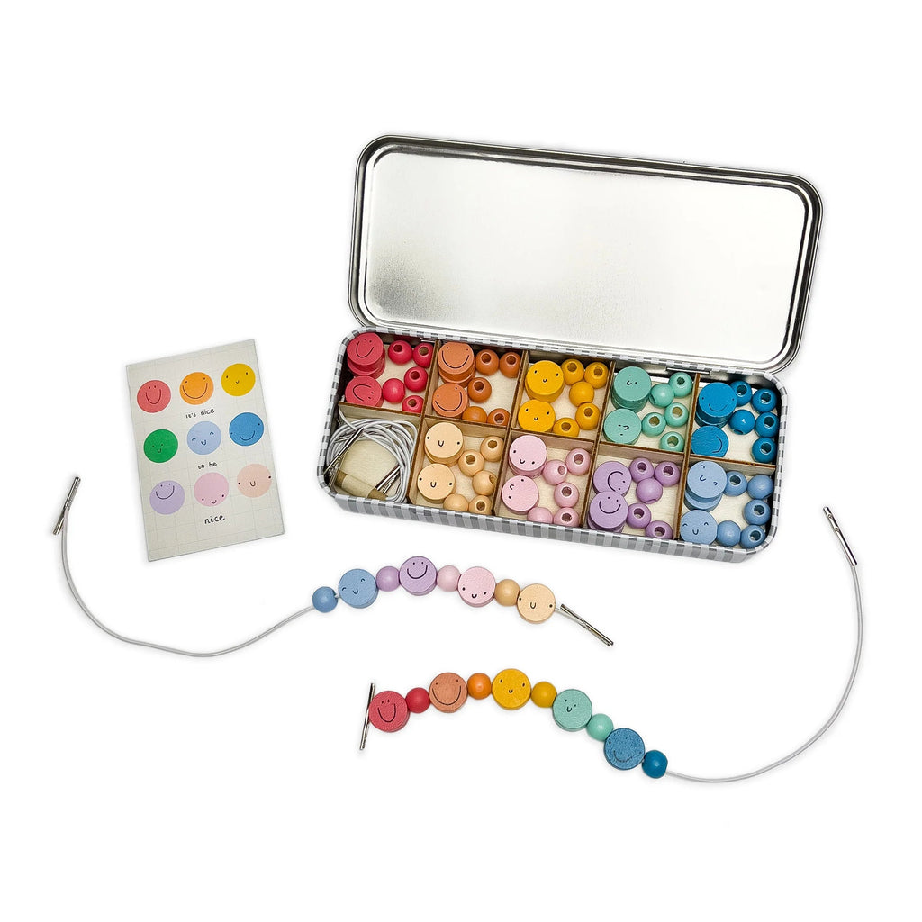 Cotton Twist: It's Nice To Be Nice Bracelet Beading Kit - Acorn & Pip_Cotton Twist