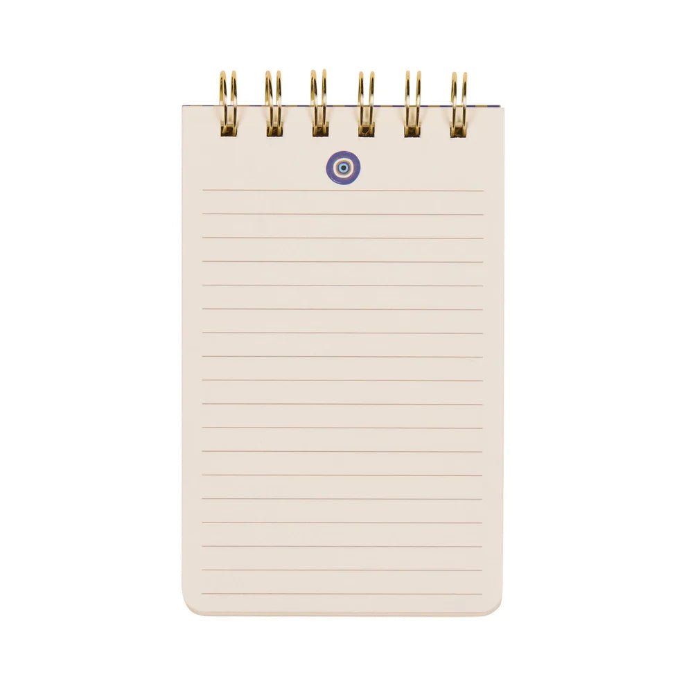 Designworks: A Dopo Eye Twin Wire Notepad - Acorn & Pip_Designworks