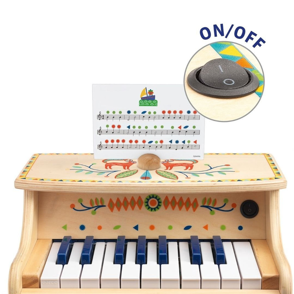 Djeco: Animambo Electronic Piano - Acorn & Pip_Djeco