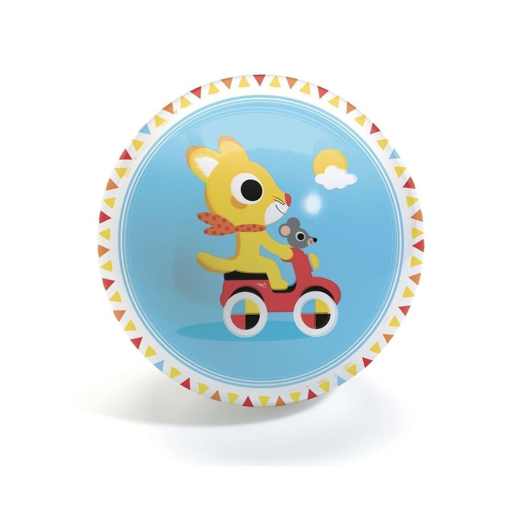 Djeco: Cute Race Ball - Small - Acorn & Pip_Djeco