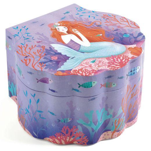 Djeco: Jewellery Box - Enchanted Mermaid - Acorn & Pip_Djeco