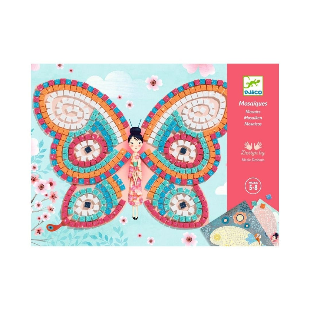 Djeco: Mosaics - Butterflies - Acorn & Pip_Djeco