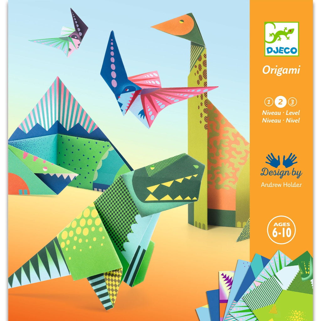 Djeco: Origami - Dinosaurs - Acorn & Pip_Djeco