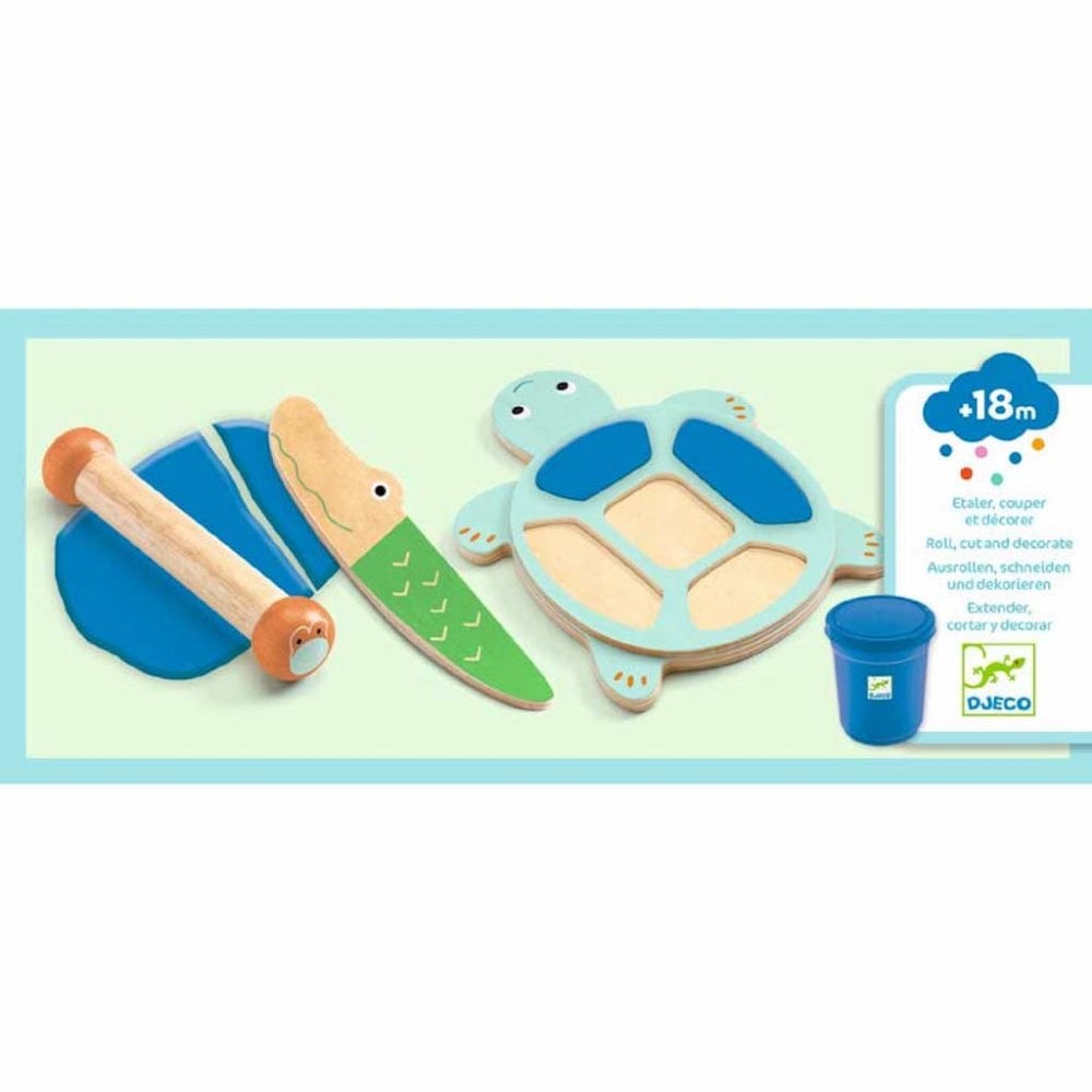 Djeco: Play Dough Cutting Set - Acorn & Pip_Djeco