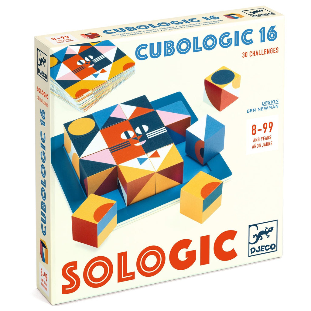 Djeco: Sologic Game - Cubologic 16 - Acorn & Pip_Djeco