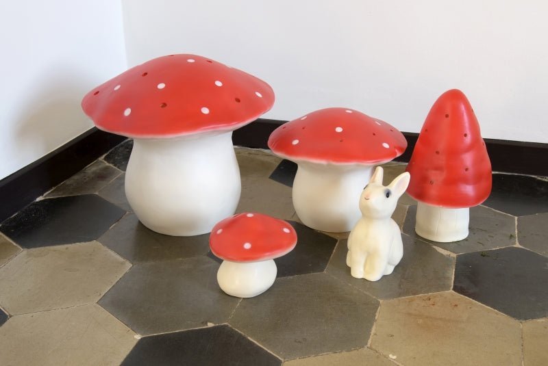 Egmont: Vintage Red Small Toadstool Lamp - Acorn & Pip_Egmont