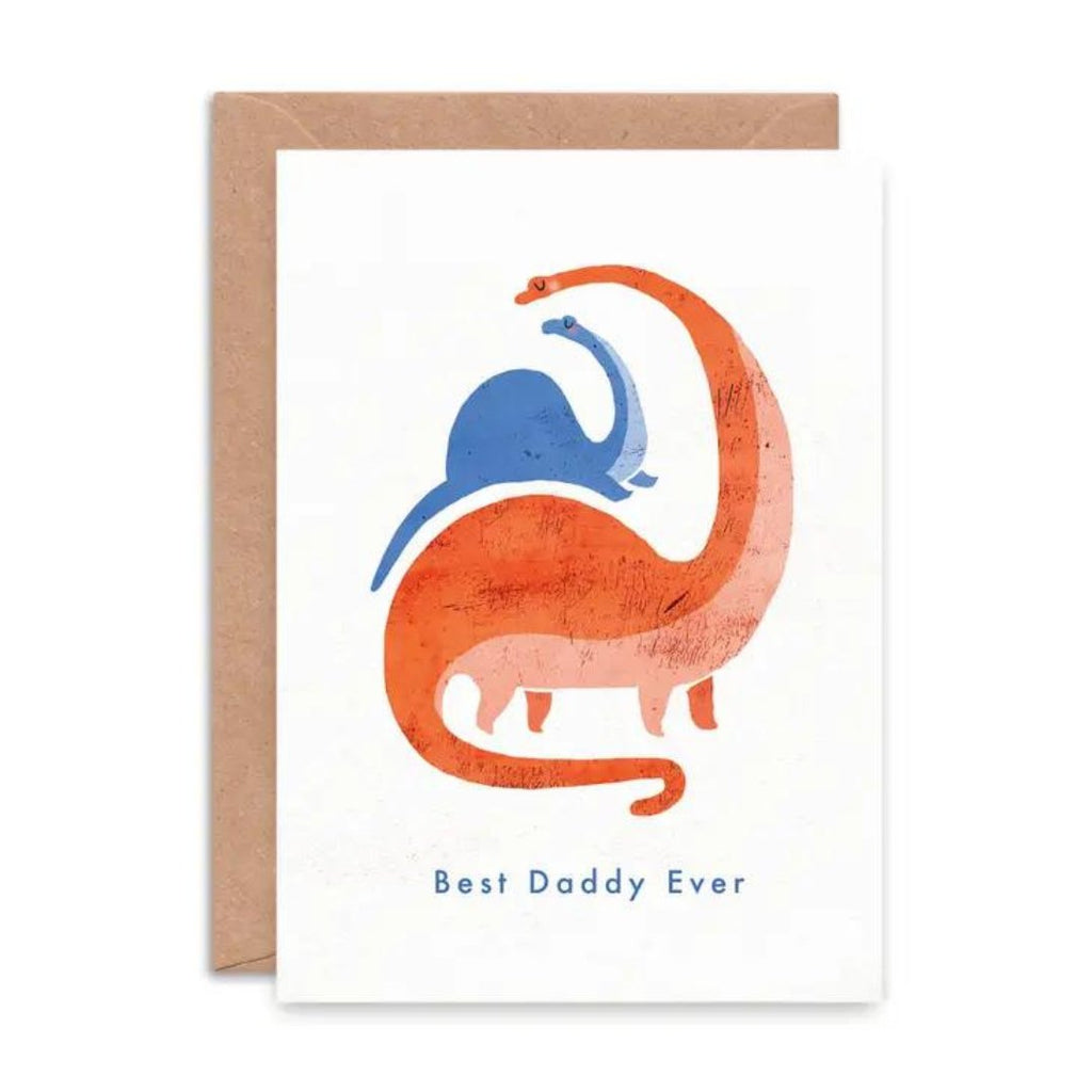 Emily Nash Illustration: Best Daddy Ever Card - Acorn & Pip_Emily Nash Illustration