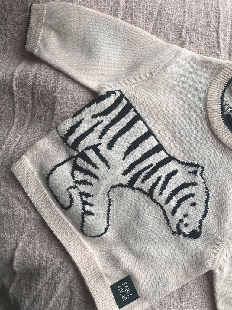 Fable & Bear: Tiger Jumper - Acorn & Pip_Fable & Bear