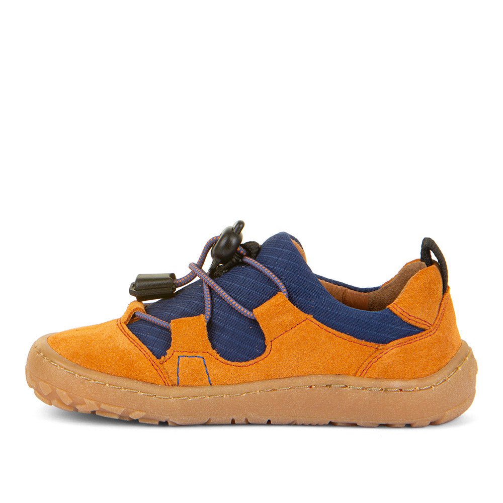 Froddo: Barefoot Track Shoes - Orange / Navy - Acorn & Pip_Froddo