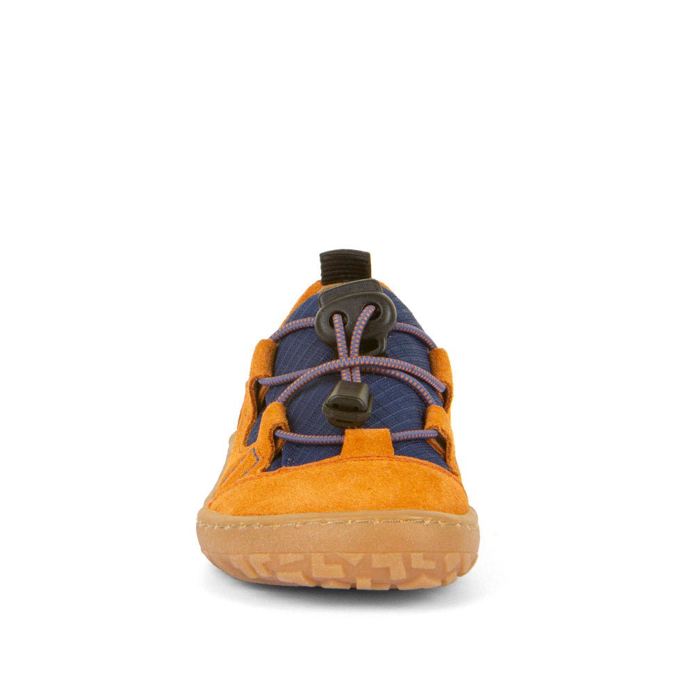 Froddo: Barefoot Track Shoes - Orange / Navy - Acorn & Pip_Froddo