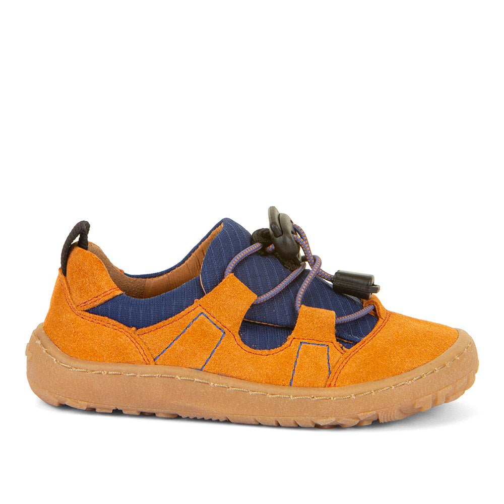 Froddo: Barefoot Track Shoes - Orange / Navy - Acorn & Pip_Froddo