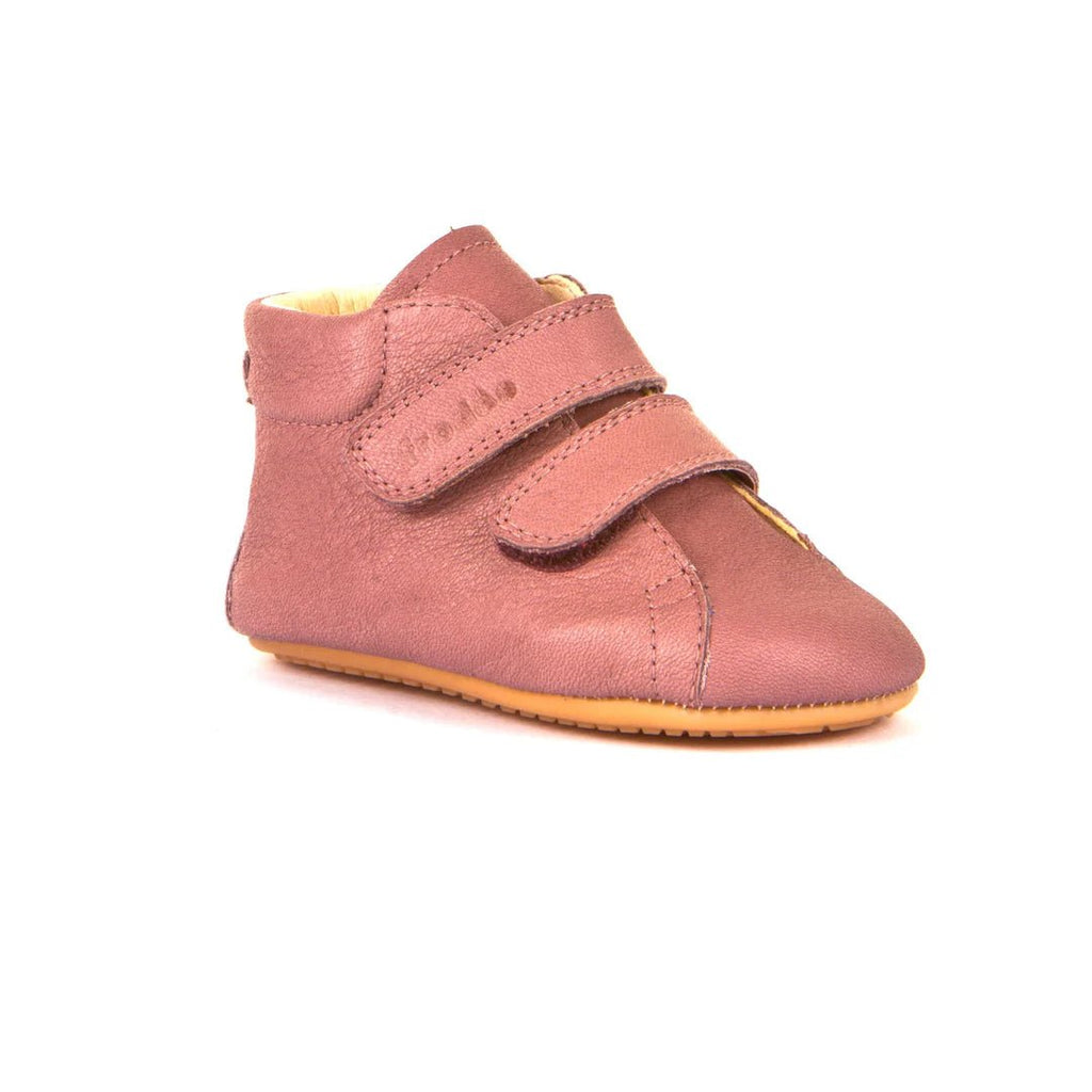 Froddo: Double Velcro Prewalker Shoes - Pale Pink - Acorn & Pip_Froddo