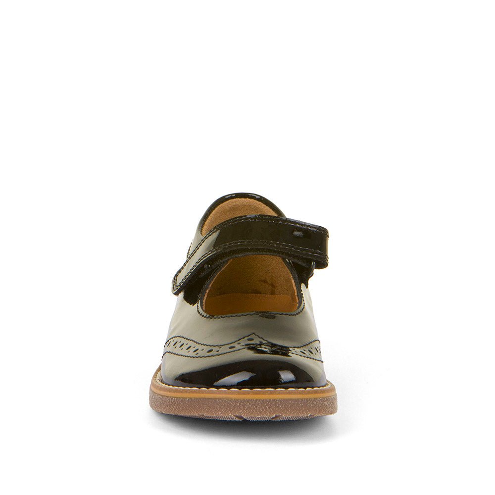 Froddo: Ella Mary Jane School Shoes - Black Patent - Acorn & Pip_Froddo